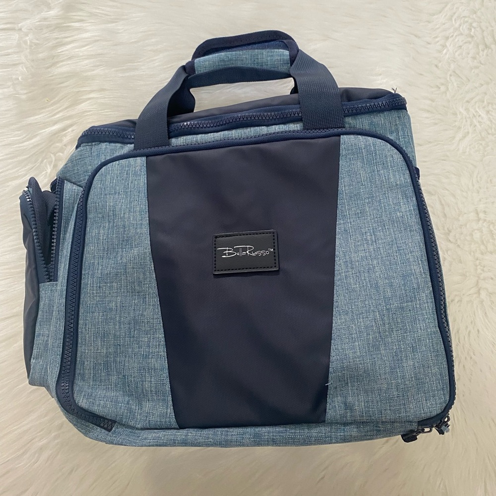 Bella Russo Two-Tone Blue Cooler Bag